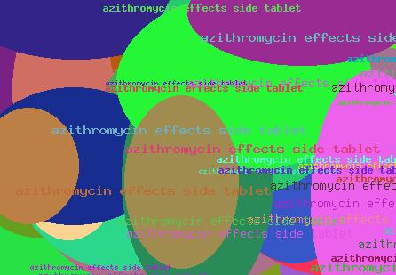 azithromycin effects side tablet